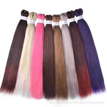 Selling fiber Easy Braids hair professional hair synthetic bundle pack wholesale expression pre stretched braiding hair ez braid
